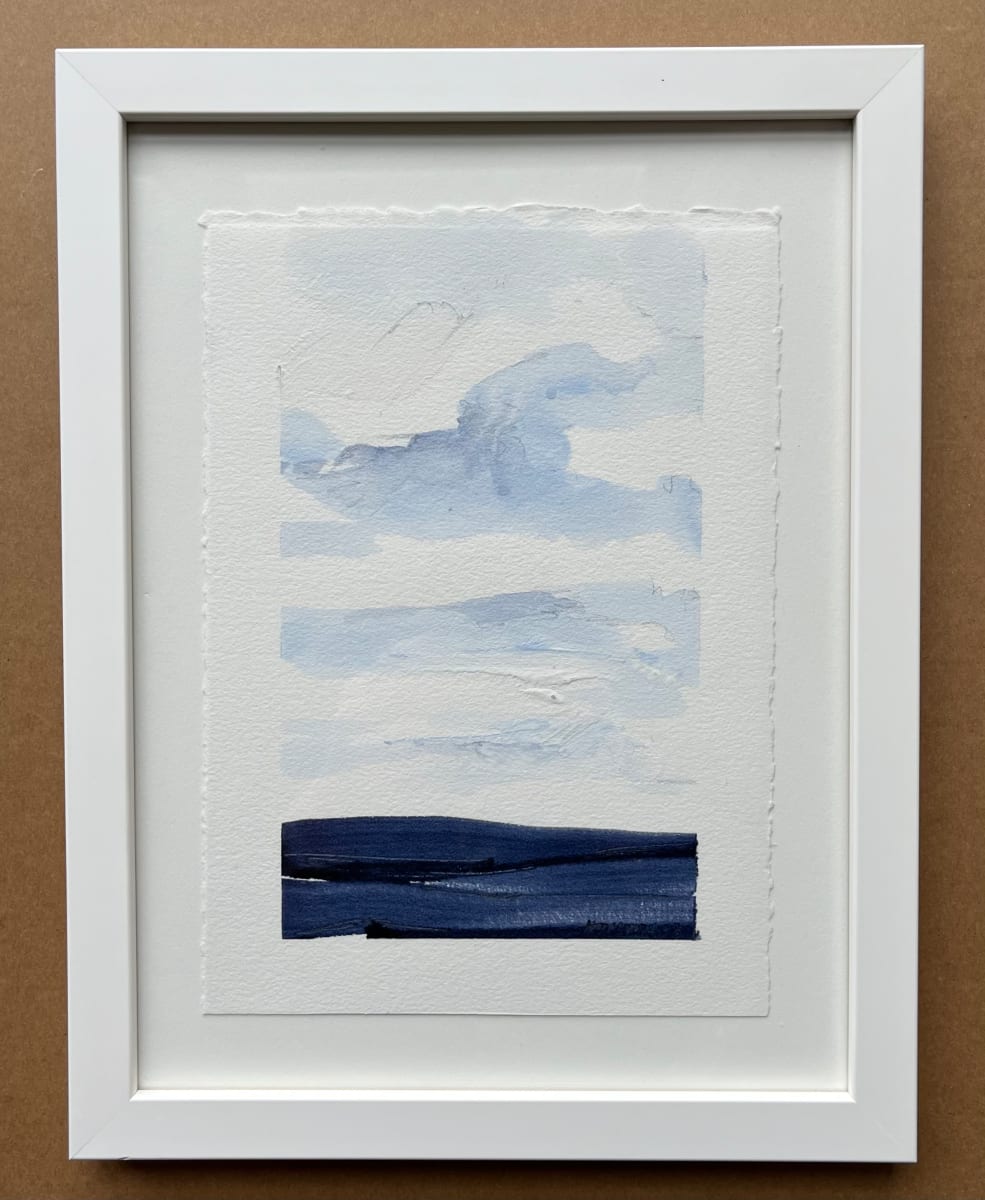 North Atlantic Series, No.9 by BarbaraHouston ArtStudio  Image: FRAMED, 10" x 13"