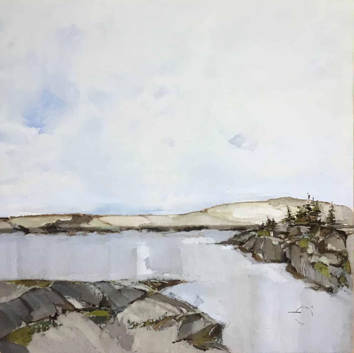 Inland Pond IP 43-6 by Barbara Houston 