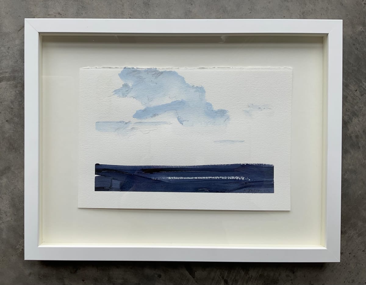 North Atlantic  Series, No.3 by BarbaraHouston ArtStudio  Image: Framed, 17” x 13” x 1.5”