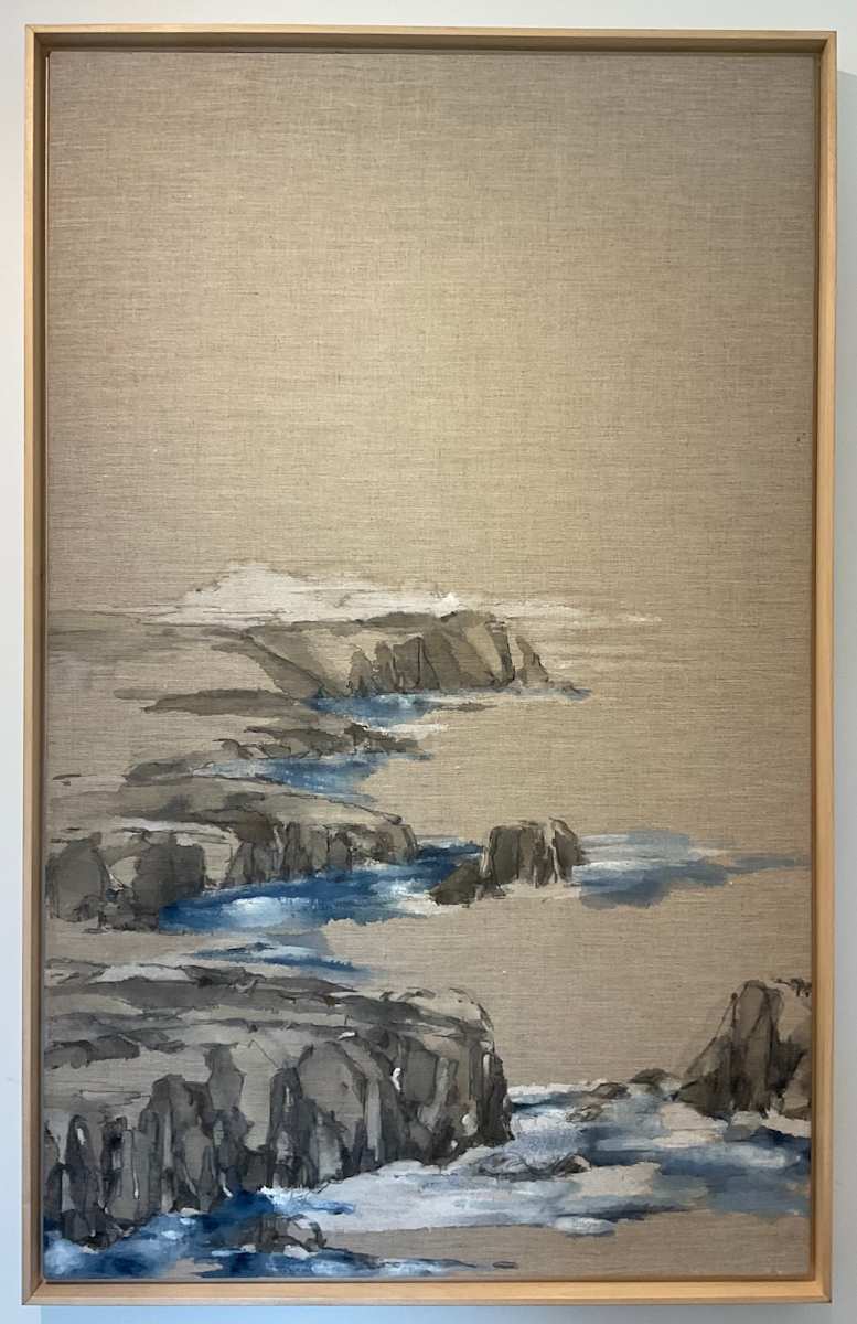 Waters Edge 26:1 (VERSO) by BarbaraHouston ArtStudio, Image 3.