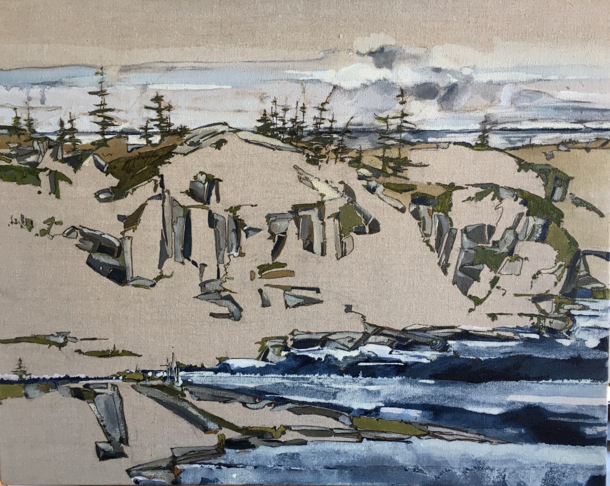 Tom Brown's Pond by Barbara Houston 