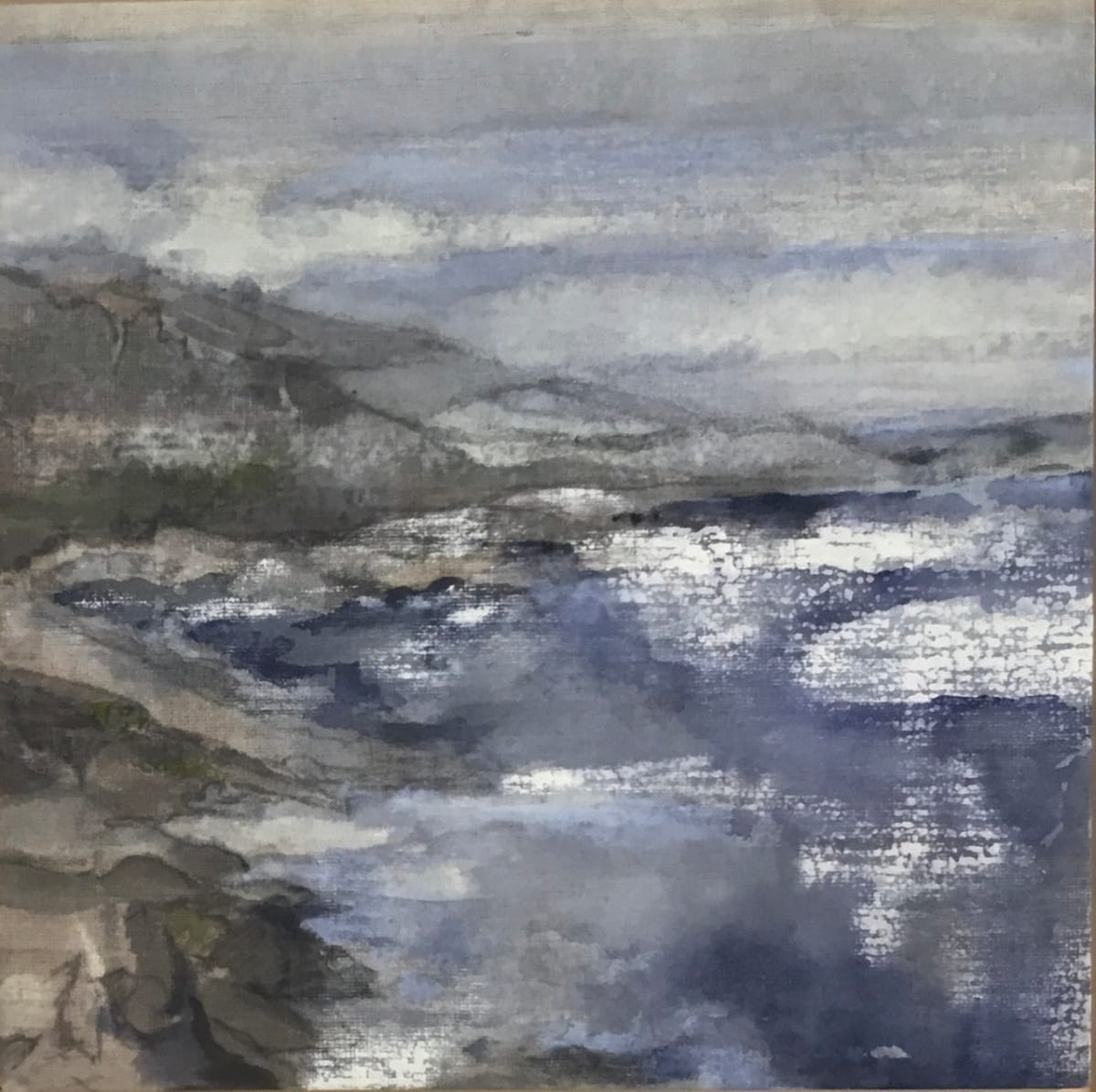 Untitled, Verso, 12 (Shoreline) by Barbara Houston 