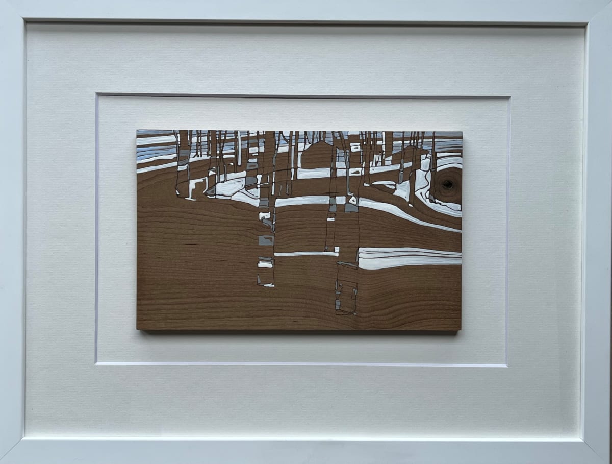In the Quiet No.34 by BarbaraHouston ArtStudio  Image: framed, mat direct mounted