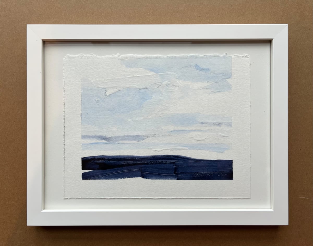 North Atlantic Series, No.7 by Barbara Houston  Image: framed, 13" x 10"