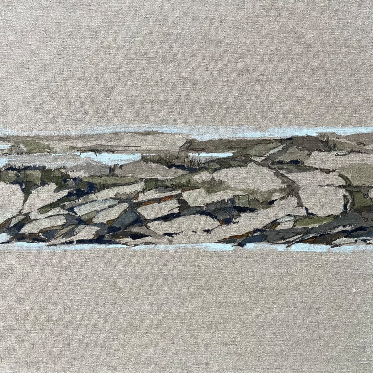 Ponds, No.3  (Sequential) by Barbara Houston  Image: Pond No.3, available individually or as a quadriptych