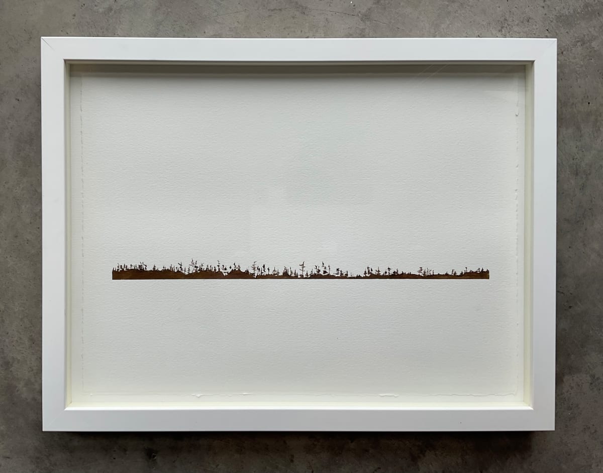 Treeline No.1 by BarbaraHouston ArtStudio 