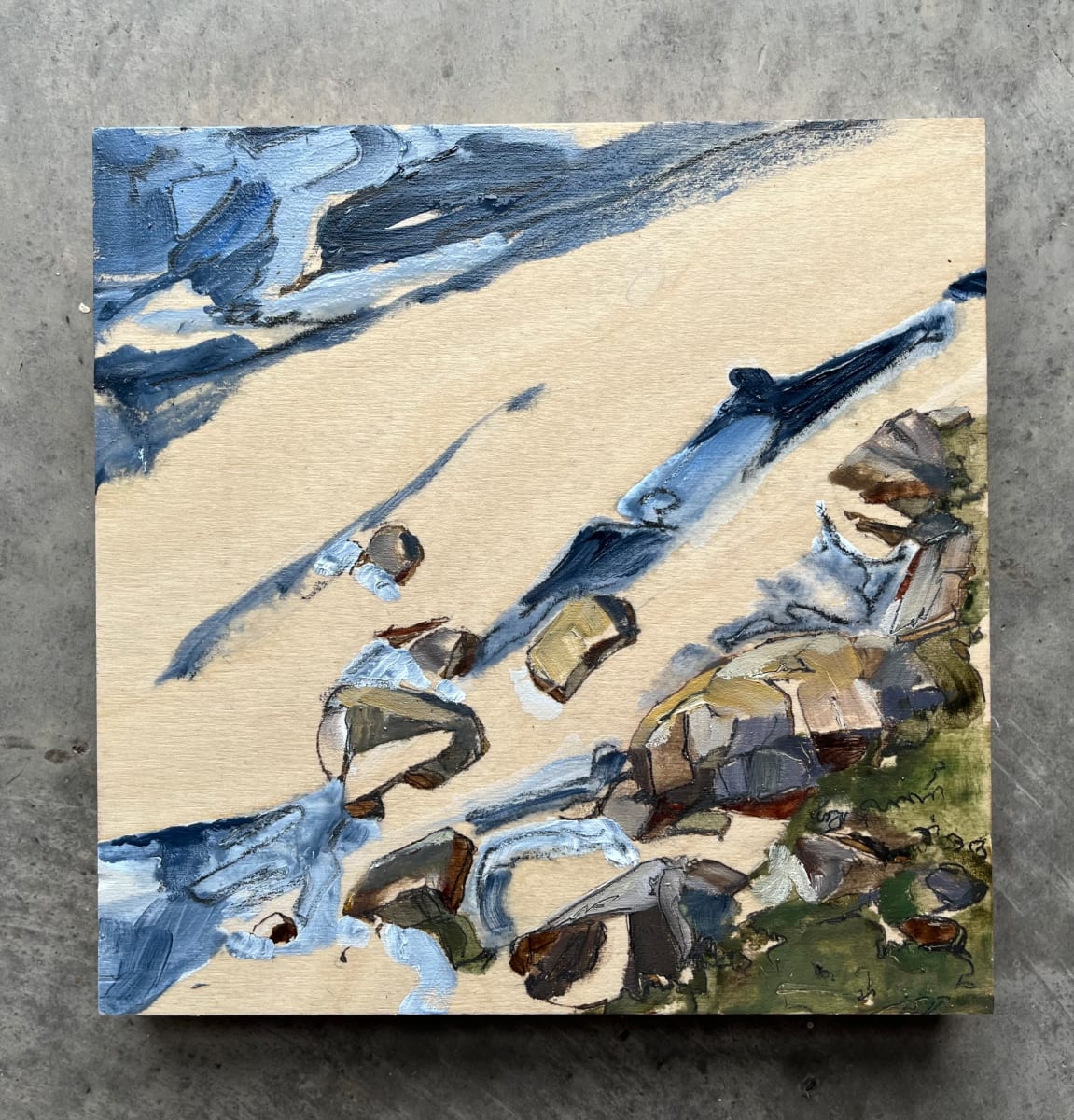 SMALLS, No.32 by BarbaraHouston ArtStudio  Image: Limited licensing granted to Celeste Snowber for publication 'Creating in Dangerous Times'