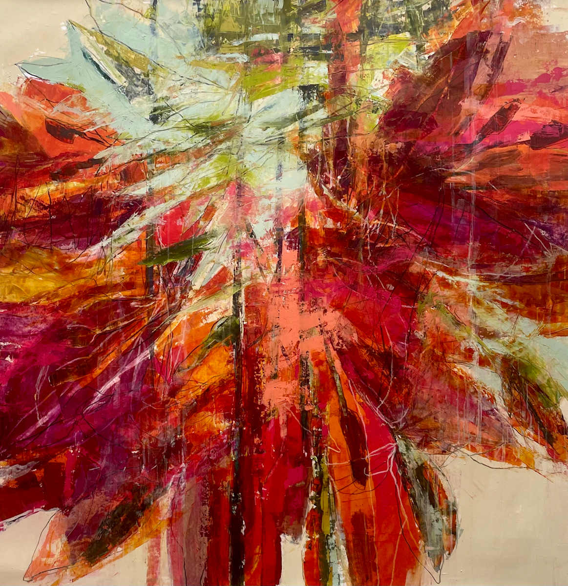 Dancing With Lilies by JOHN W WOOD, Image 1.