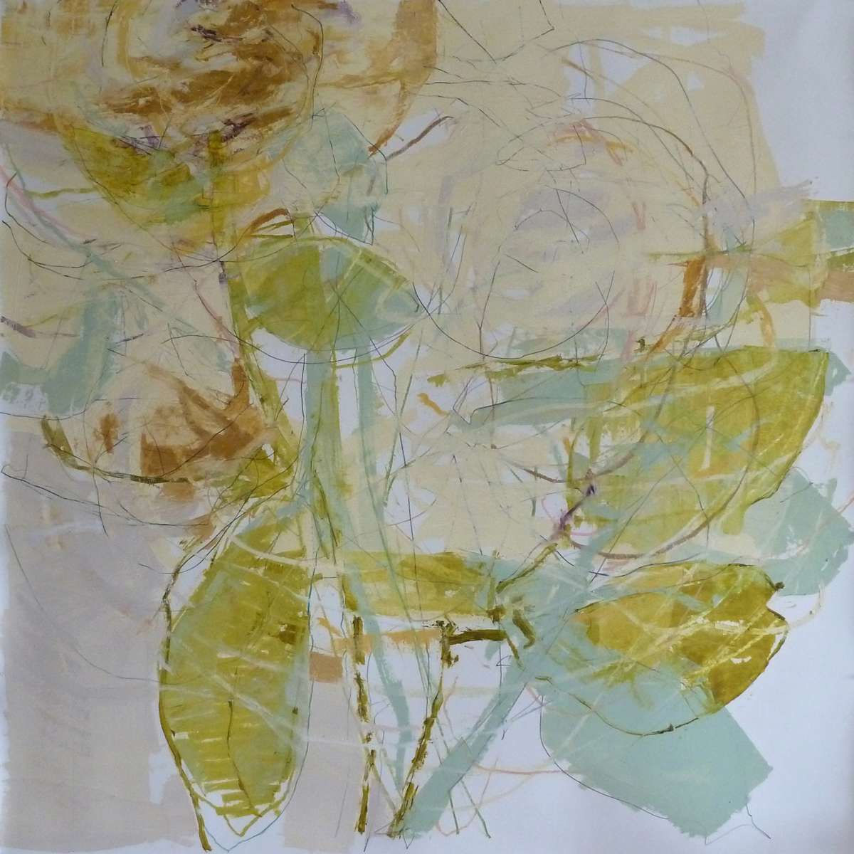 Gold Brocade Rolled Back 