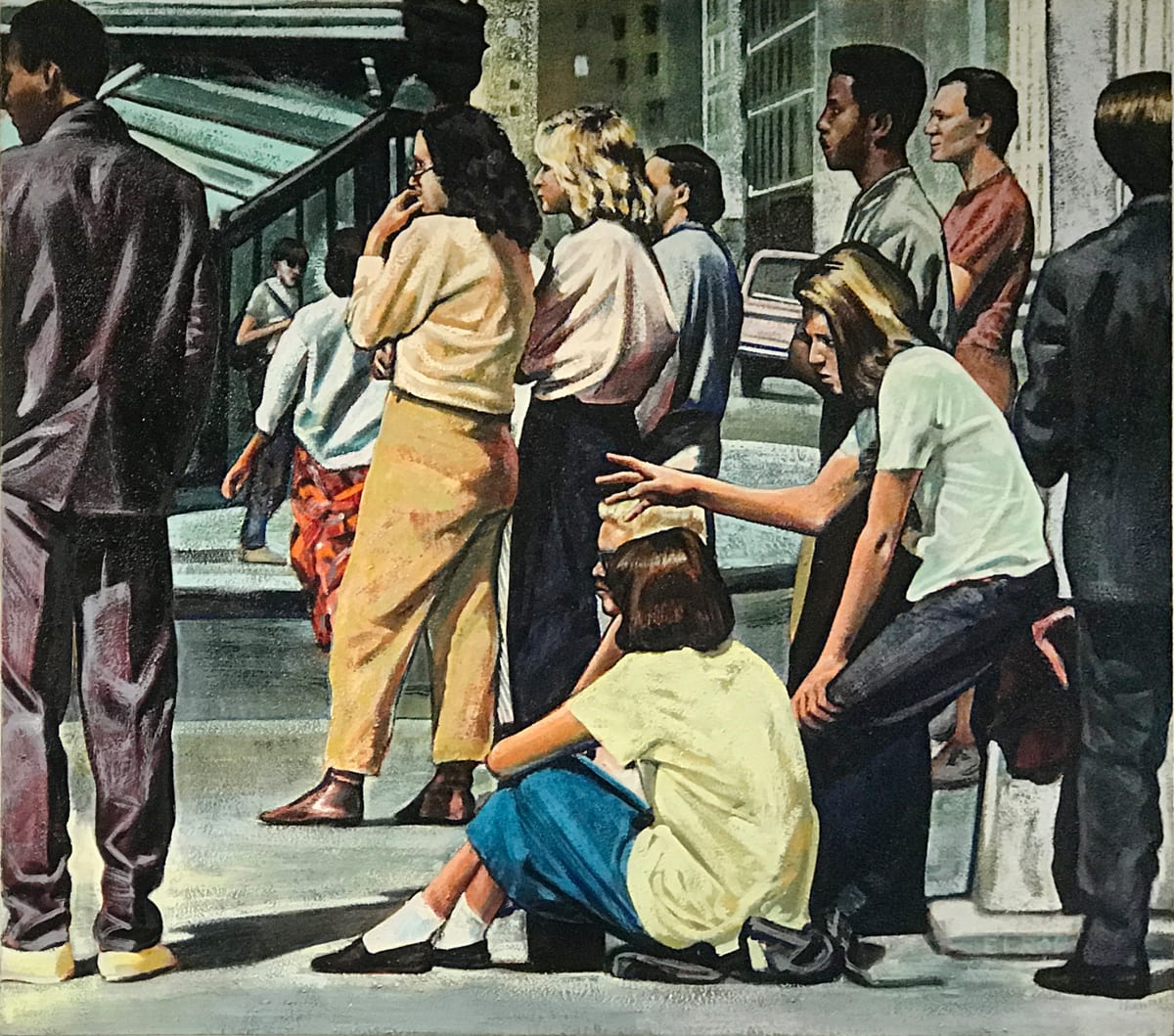 Nine Who Saw the Same Thing by Biff Elrod (RAiR 1988), Image 1.