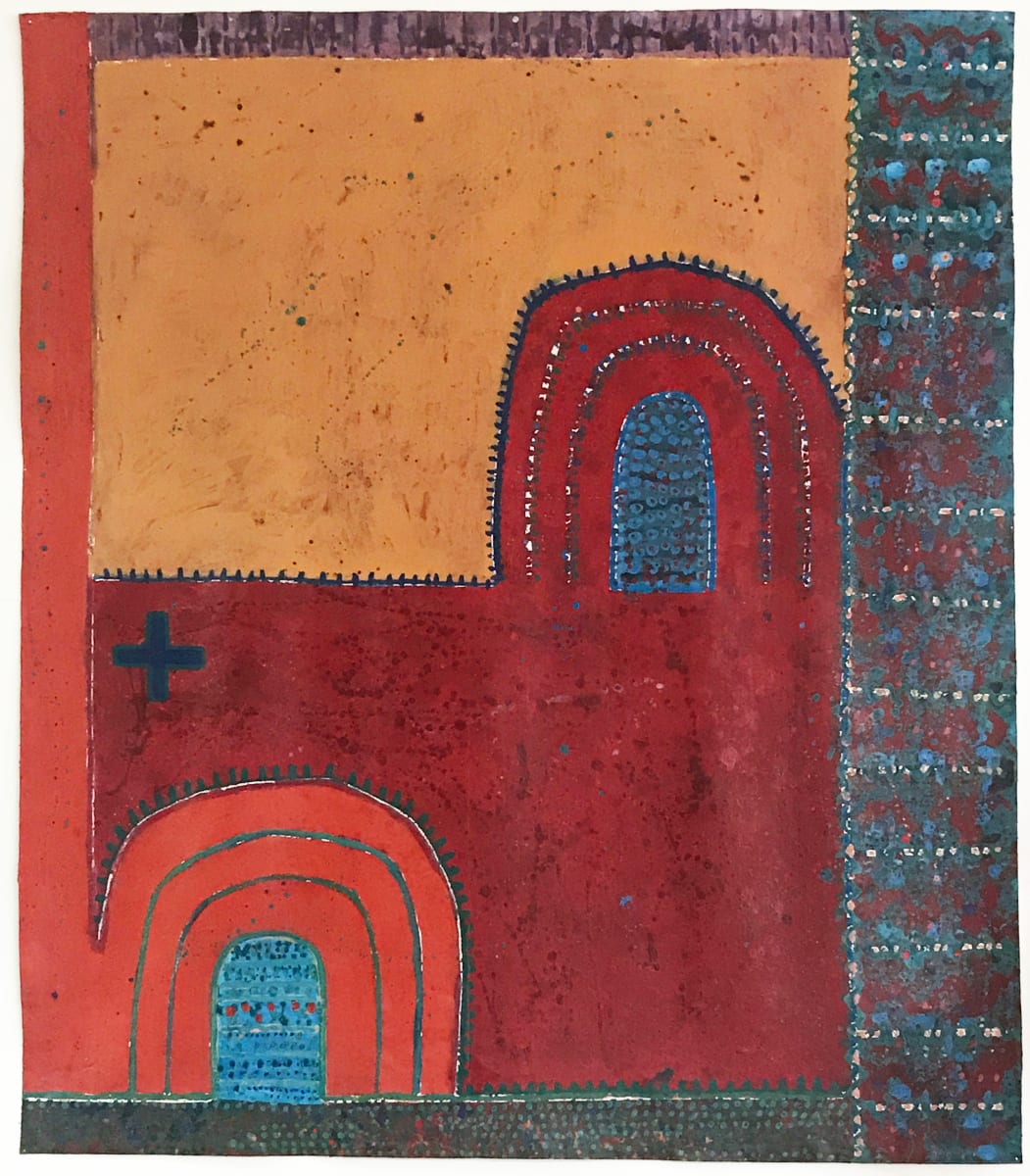 Double Red by Janell Wicht (RAiR 1978-79), Image 1.