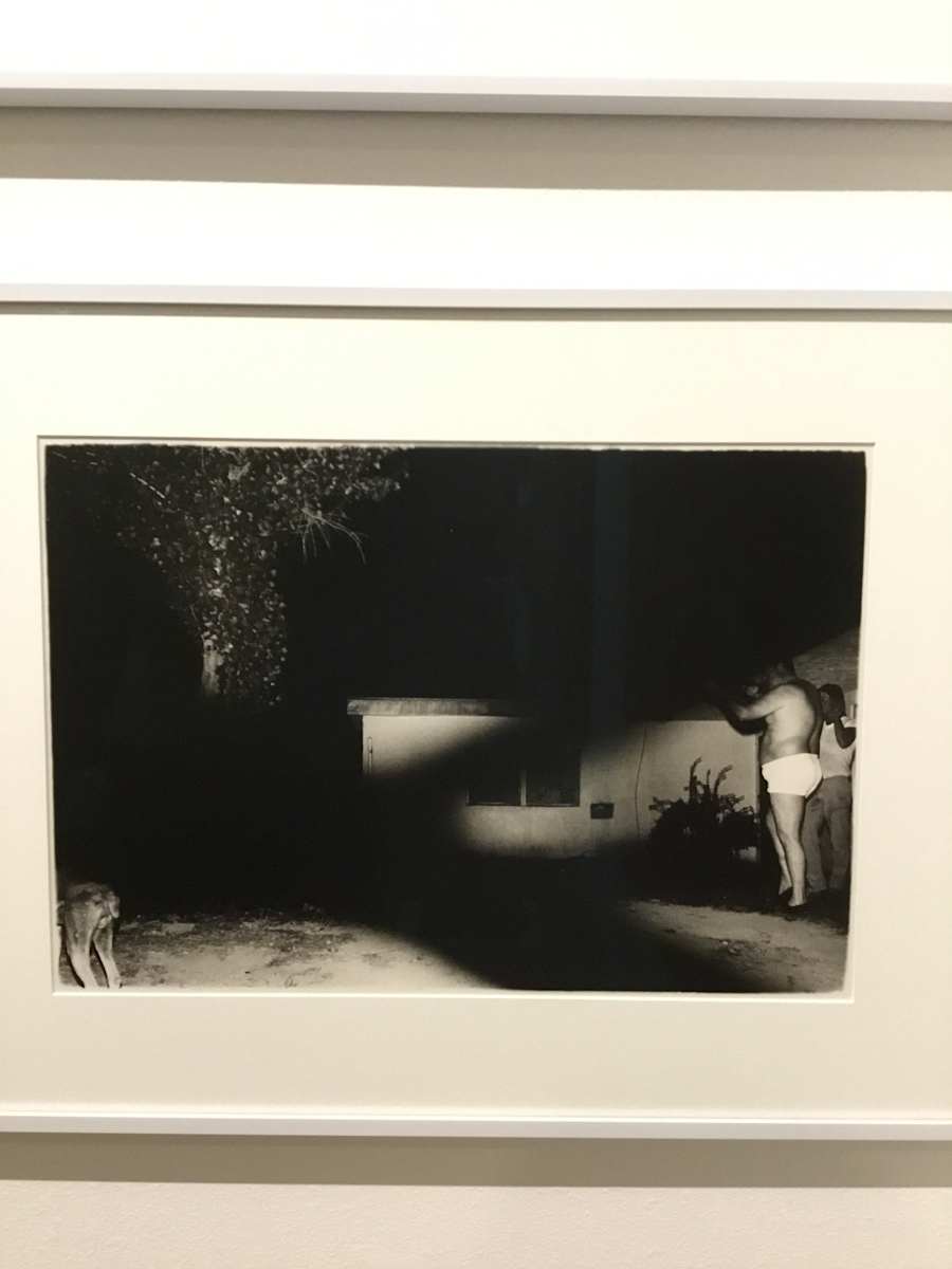 Untitled (man in shorts with gun) by Ted Kuykendall (RAiR 1985-87), Image 1.