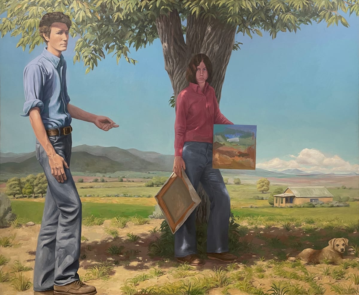 Porch (on loan from Sally Midgette Anderson) by Willard Midgette (RAiR 1970-71) 