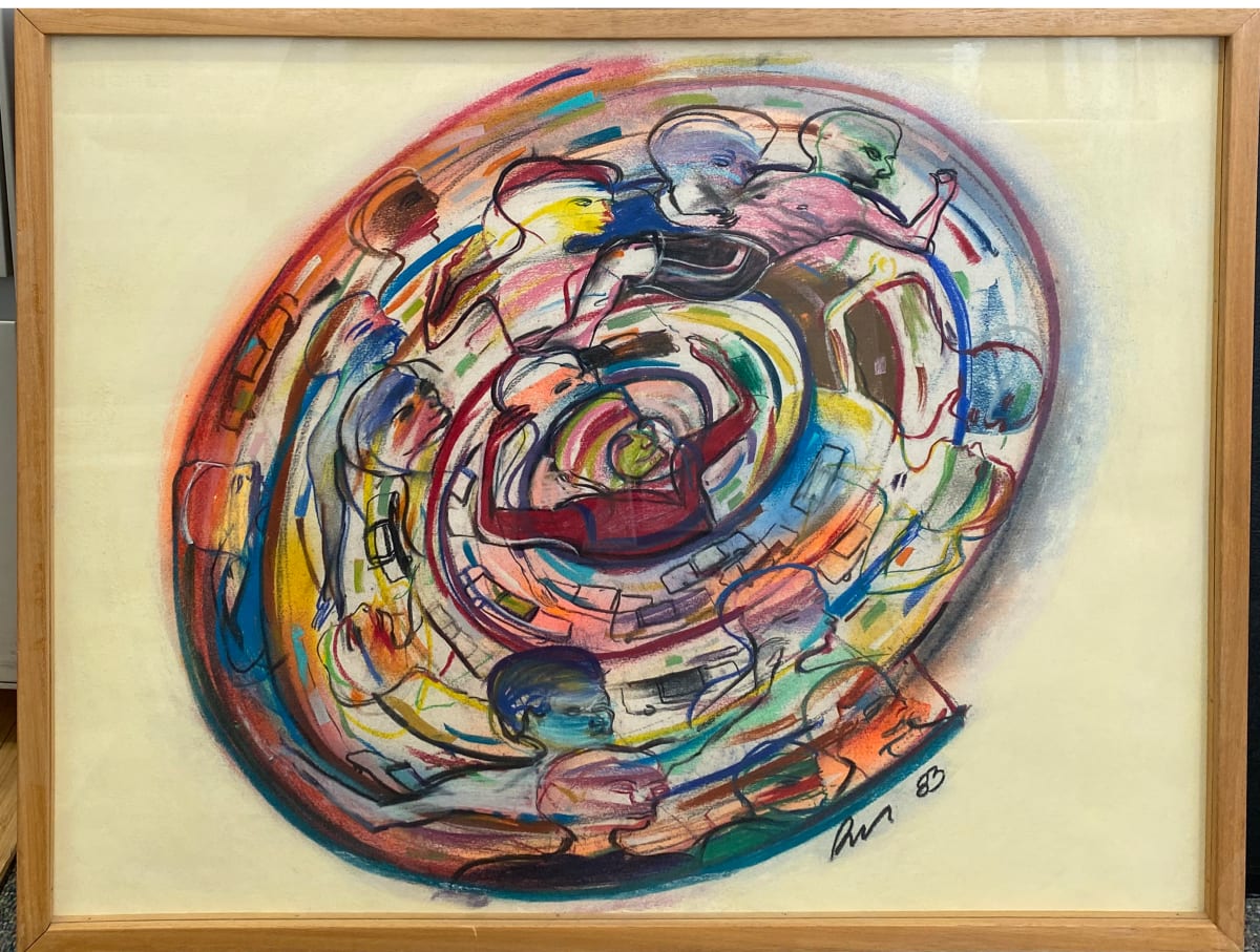 Untitled (Wheel of Life) by Dan Rice (RAiR 1983-84) 