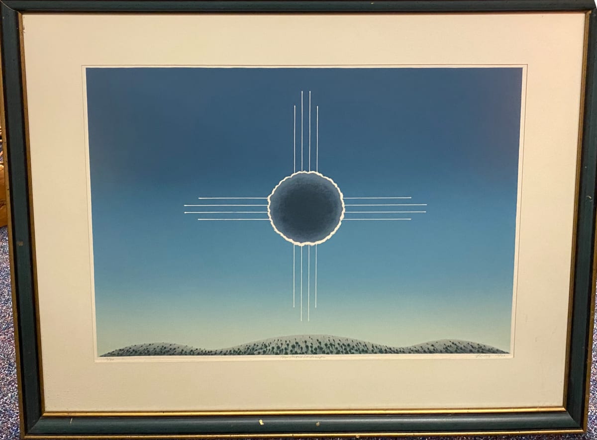 New Mexico Landscape by Bruce Lowney (RAiR 1970-71) 