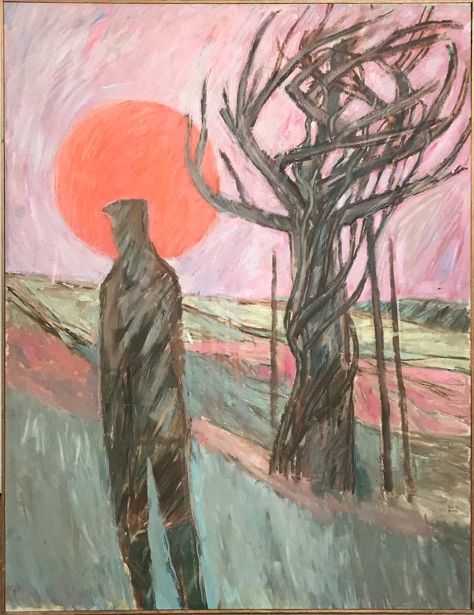 Self-portrait Wild Horse Creek Road by John Wallace (RAiR 1968), Image 2.