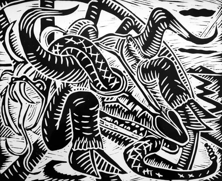 Desert Vision #2 by Richard Mock (RAiR 1970-71), Image 1.