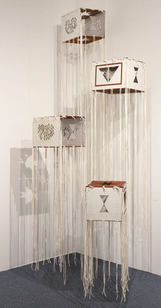 Untitled (Wowapi-Sa), Installation (Series of four) by Mikayla Patton (RAiR 2020-21) 