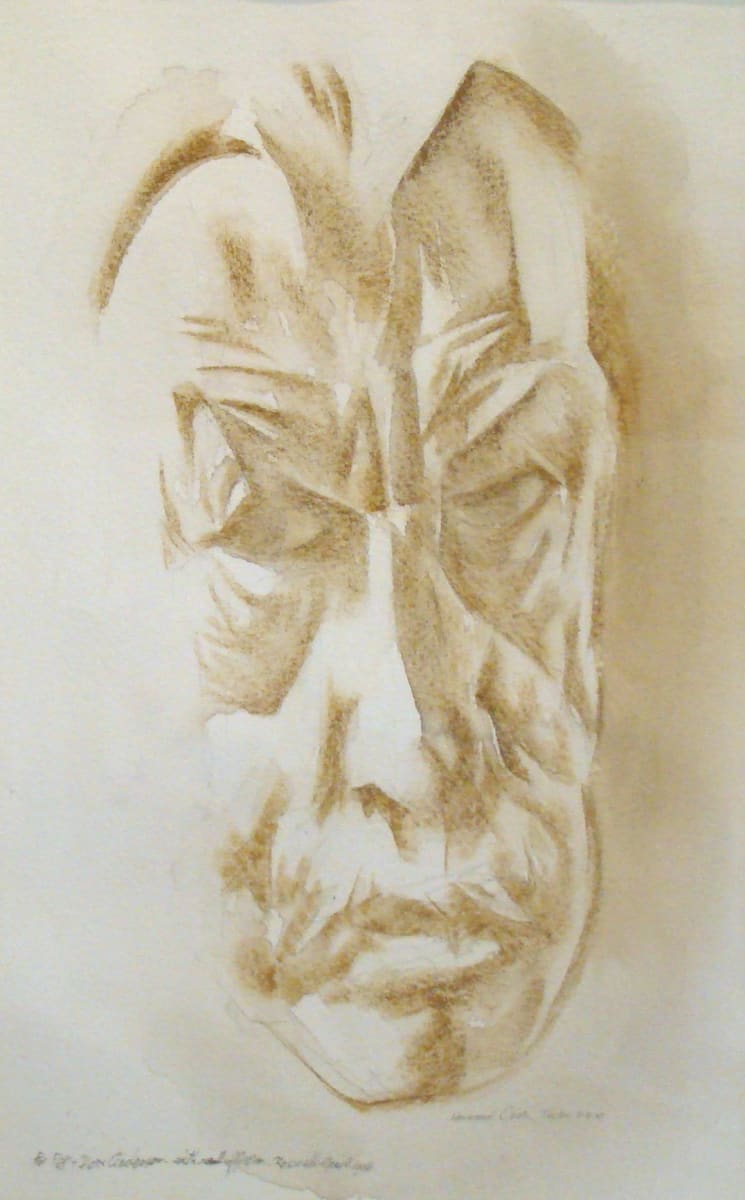 Self Portrait by Howard Cook (RAiR 1967-68) 