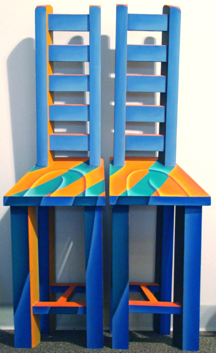 Two Chairs by Susan Cooper (RAiR 1972-73), Image 1.