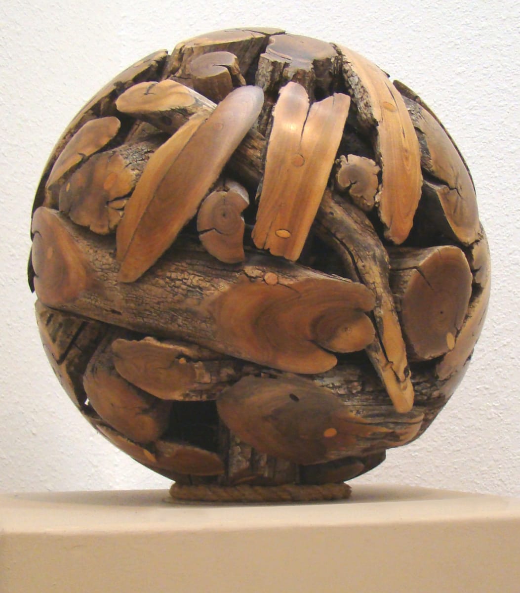 New Mexico Black Walnut Sphere by Rebecca/Roger Davis/Asay (RAiR 1976), Image 1.