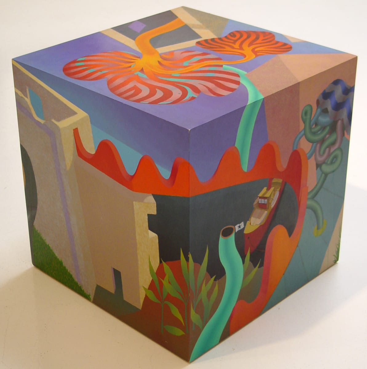 Cube I by William Goodman (RAiR 1969-70), Image 1.