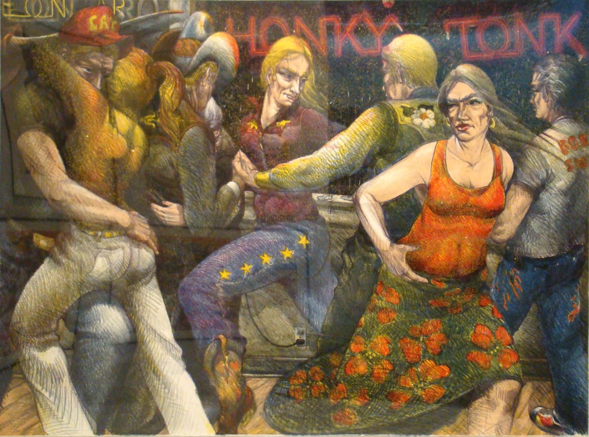 Honky Tonk by Luis Jimenez (RAiR 1972-73) 