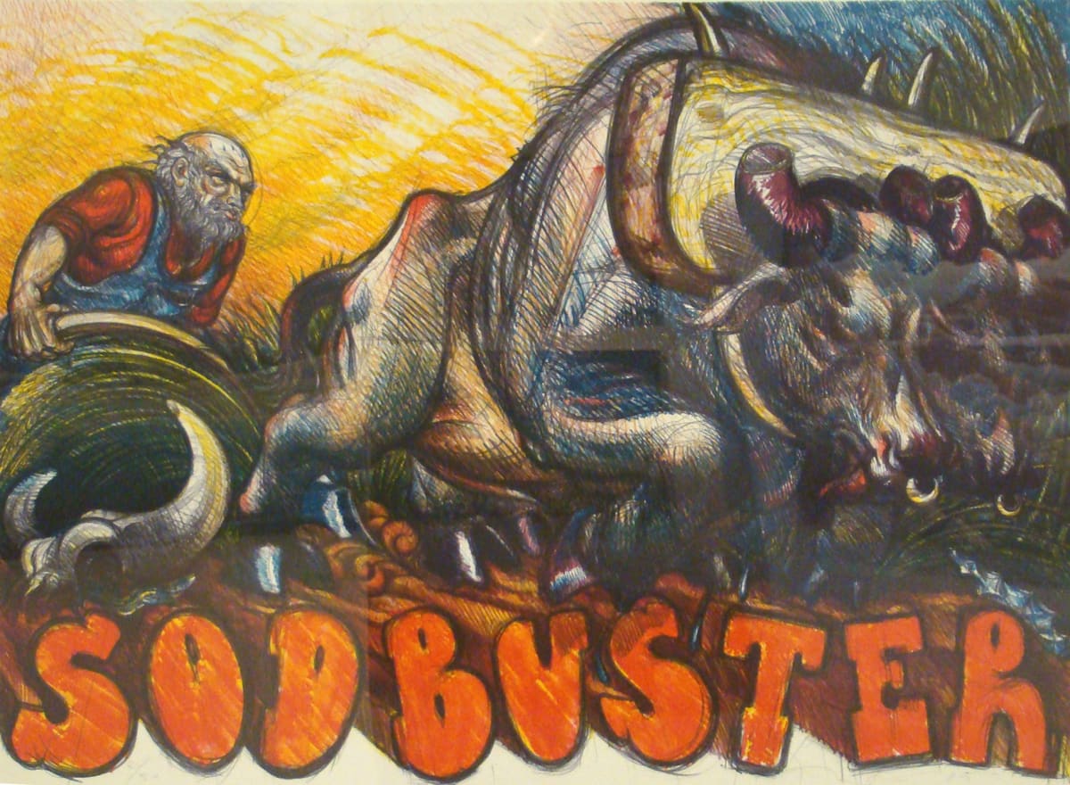 Sodbuster by Luis Jimenez (RAiR 1972-73) 