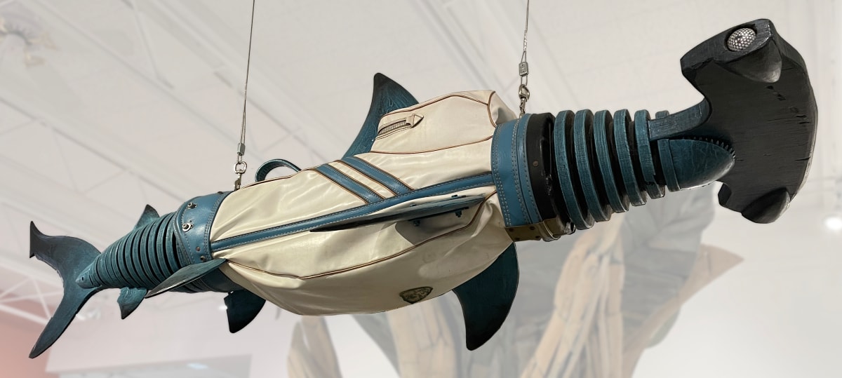 Blue Hammerhead Shark by Robbie Barber (RAiR 1991-92), Image 2.