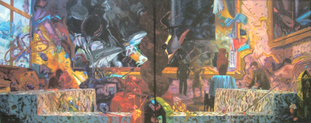 Amphora, Dopo la Cena by James McGarrell (RAiR 1998-99) 