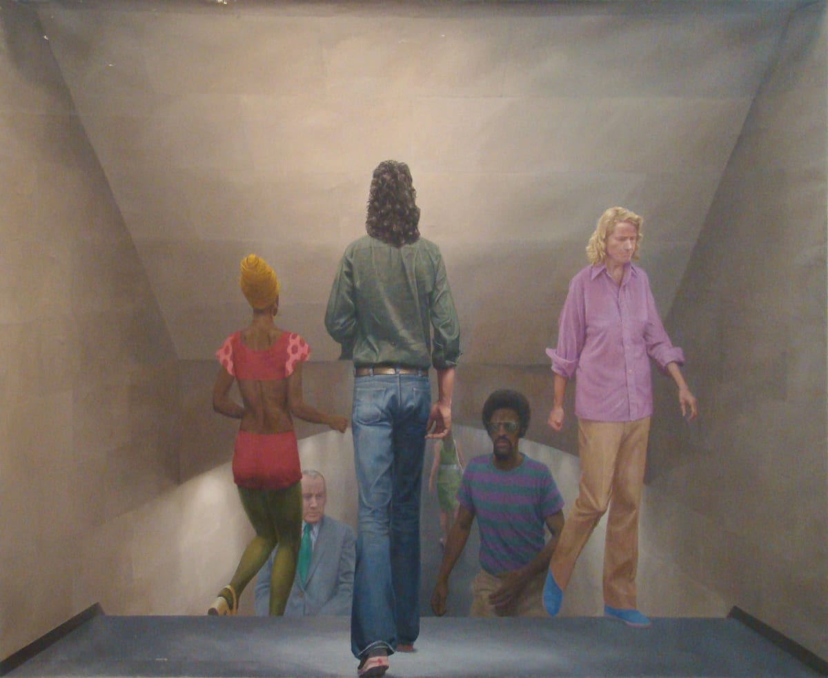 Stairs (on loan from Sally Midgette Anderson) by Willard Midgette (RAiR 1970-71), Image 1.