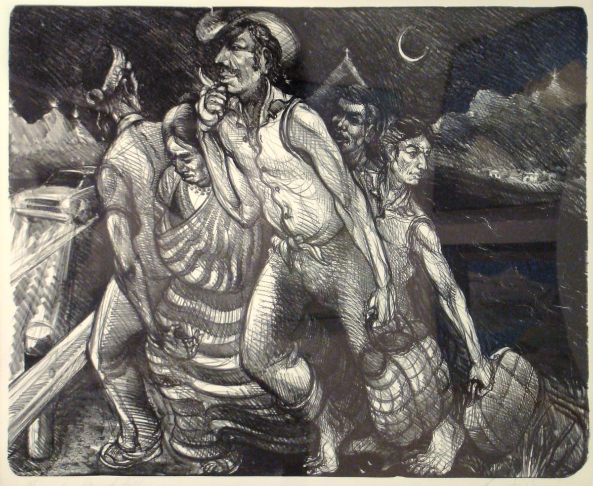 Illegals by Luis Jimenez (RAiR 1972-73) 