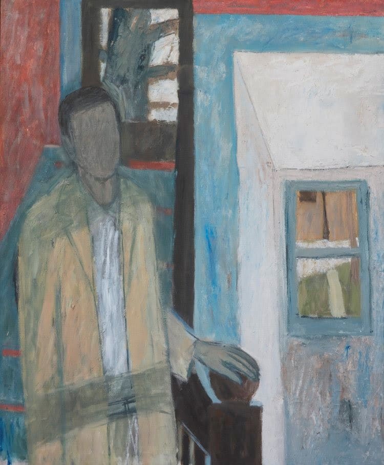 Self-portrait on Stairway by John Wallace (RAiR 1968), Image 2.