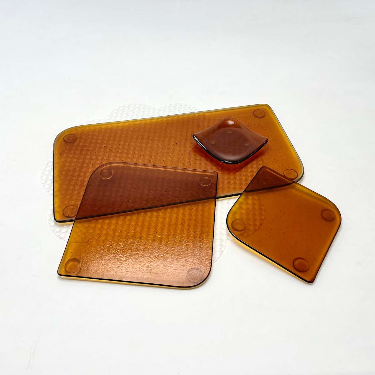 Lucent Collection: Tablescape in Dark Amber by Susan Madacsi, Image 4.