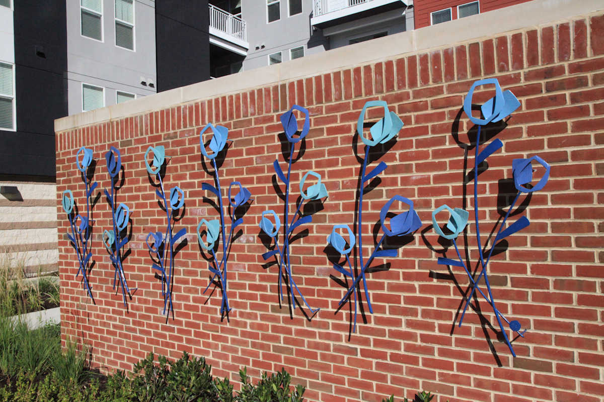 Blue Flowers by Susan Madacsi 