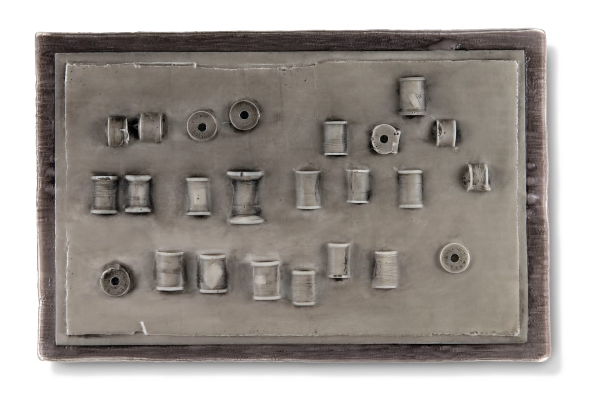 Thread Count by Susan Madacsi  Image: Kiln cast glass and pigment