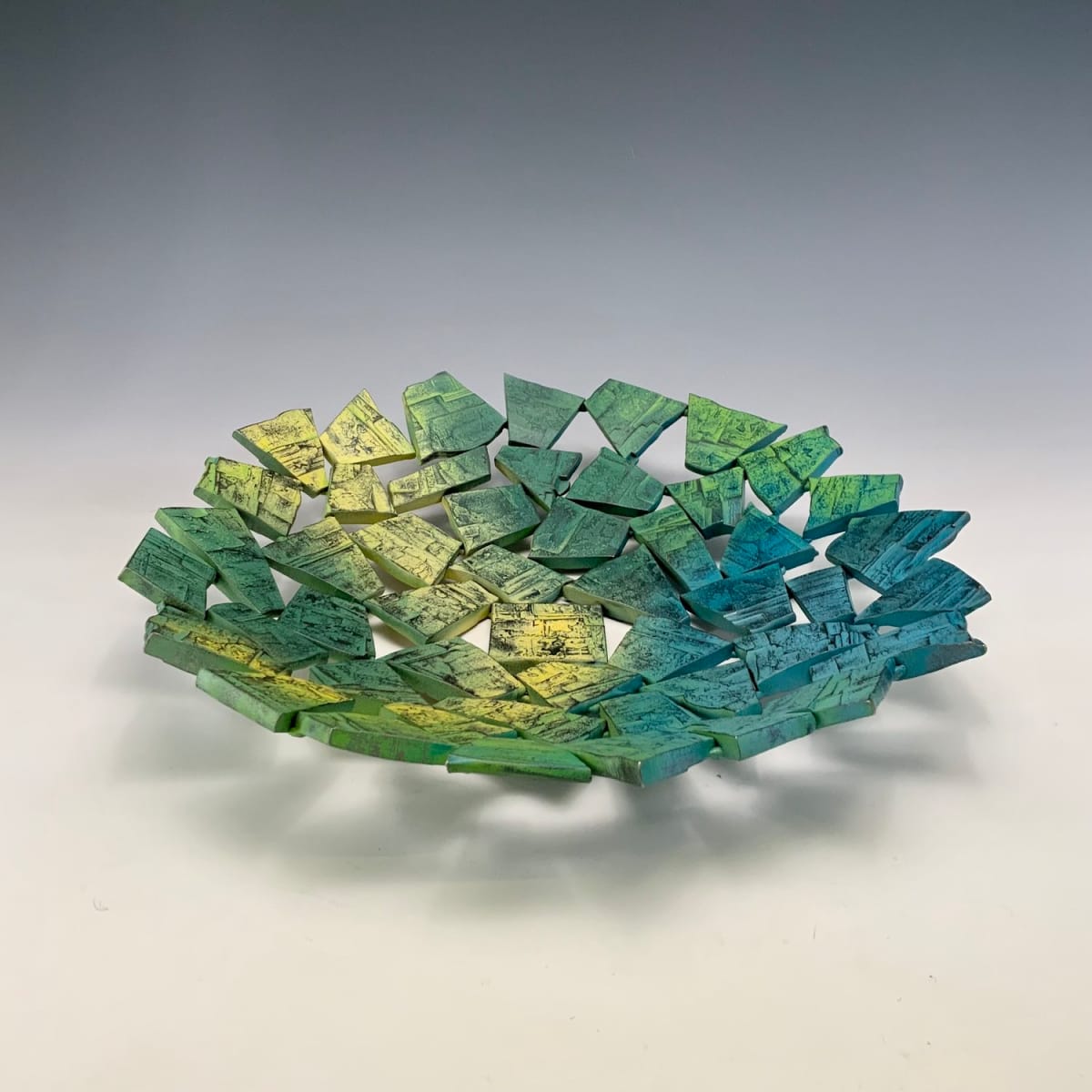 Twin Springs Geode Platter by Susan Madacsi  Image: Twin Springs Geode Platter