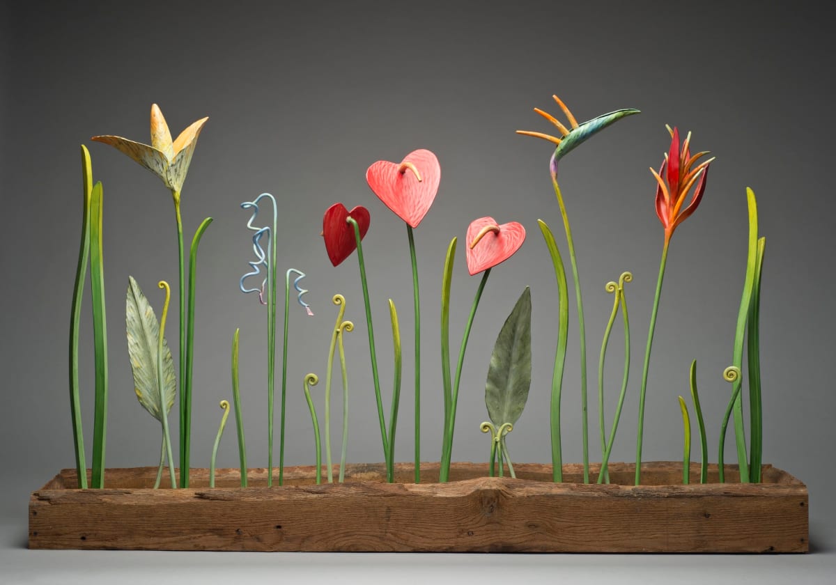 Tropical Garden I by Susan Madacsi 