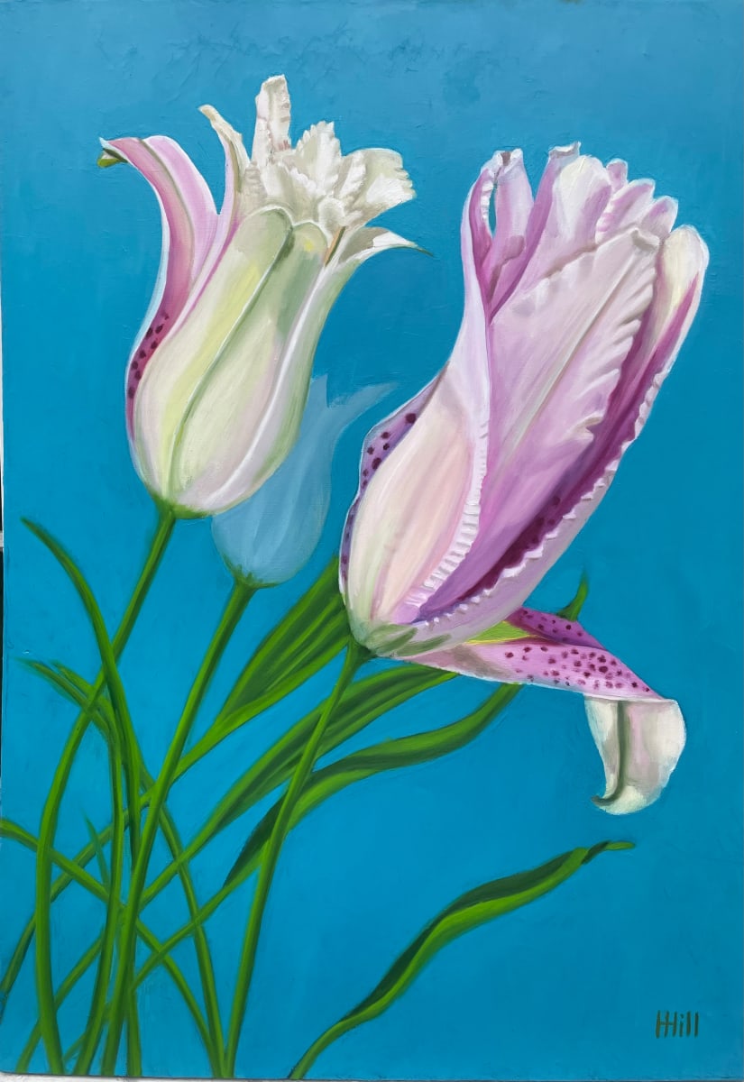 Tall Lilies by Harriet Hill 
