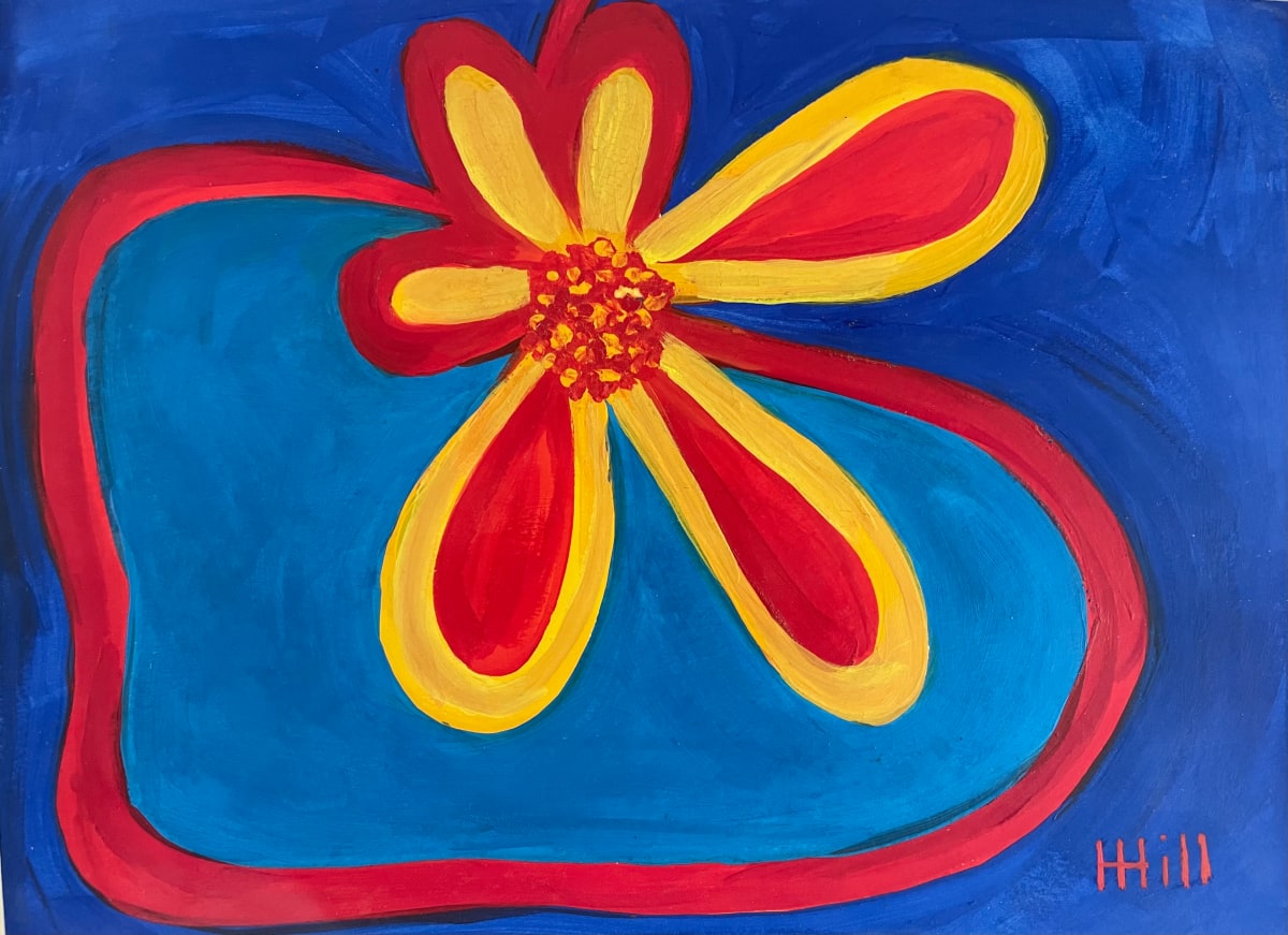 Flower Happy by Harriet Hill 