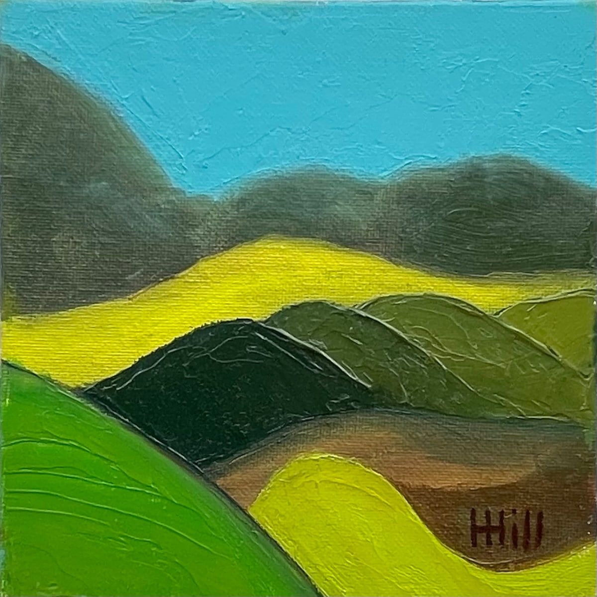 Rolling Hills by Harriet Hill 