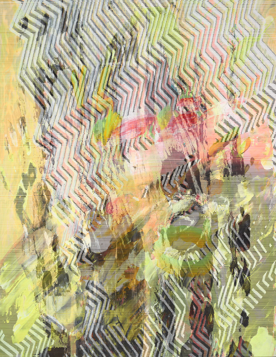 Yellow Zig Zag 