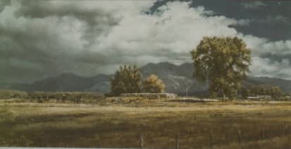 Taos Back Road by Clark Hulings Estate 