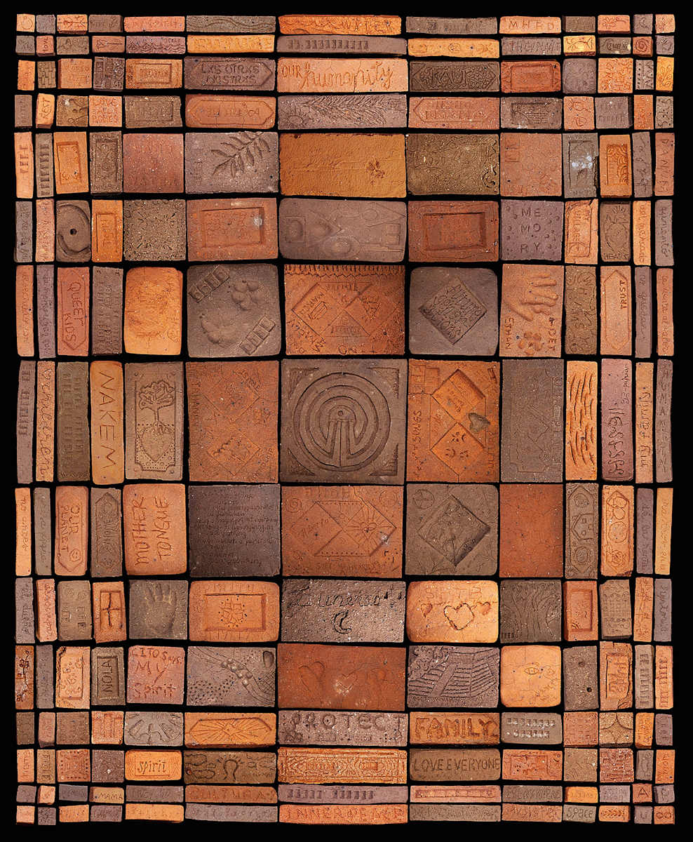 Embedded Bricks III by Cristine Blanco, Image 1.
