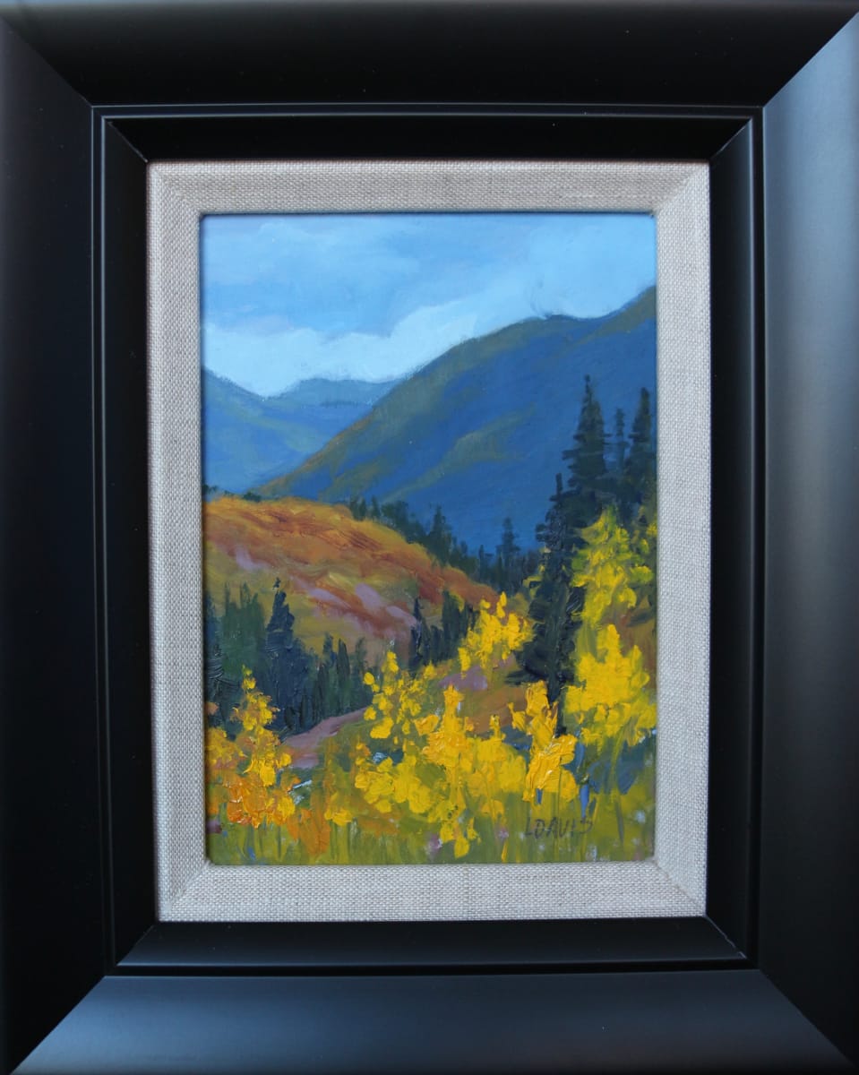 Autumn at the top of McClure Pass III by Lorraine Davis 