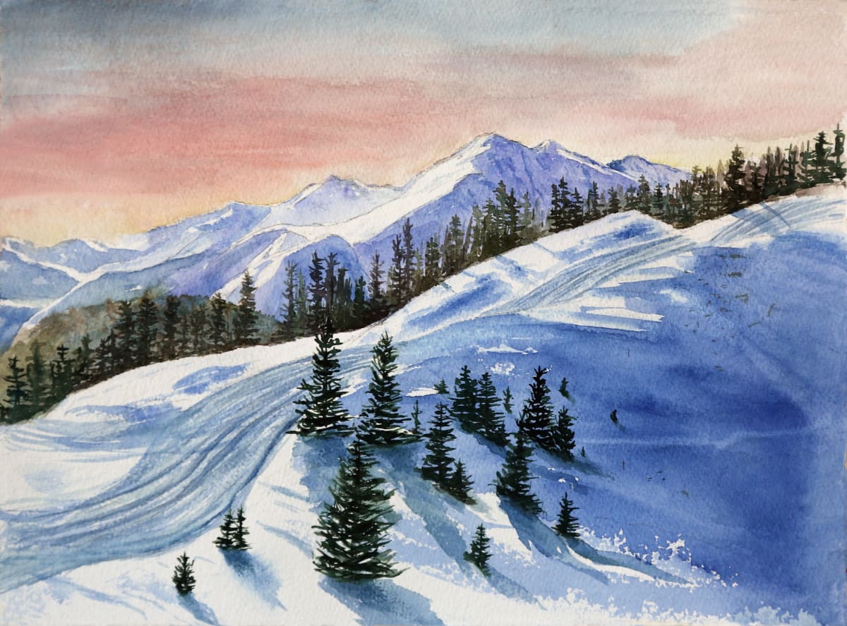 Mount Hayden Sunrise by Amy Beidleman 