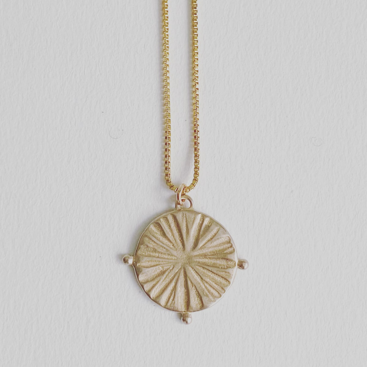 Compass Necklace by Caitlin Dunn 
