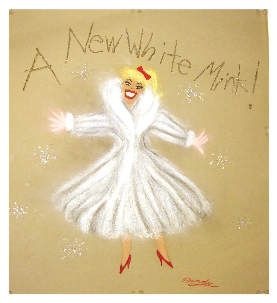 A New White Mink! by Randy Stevens 