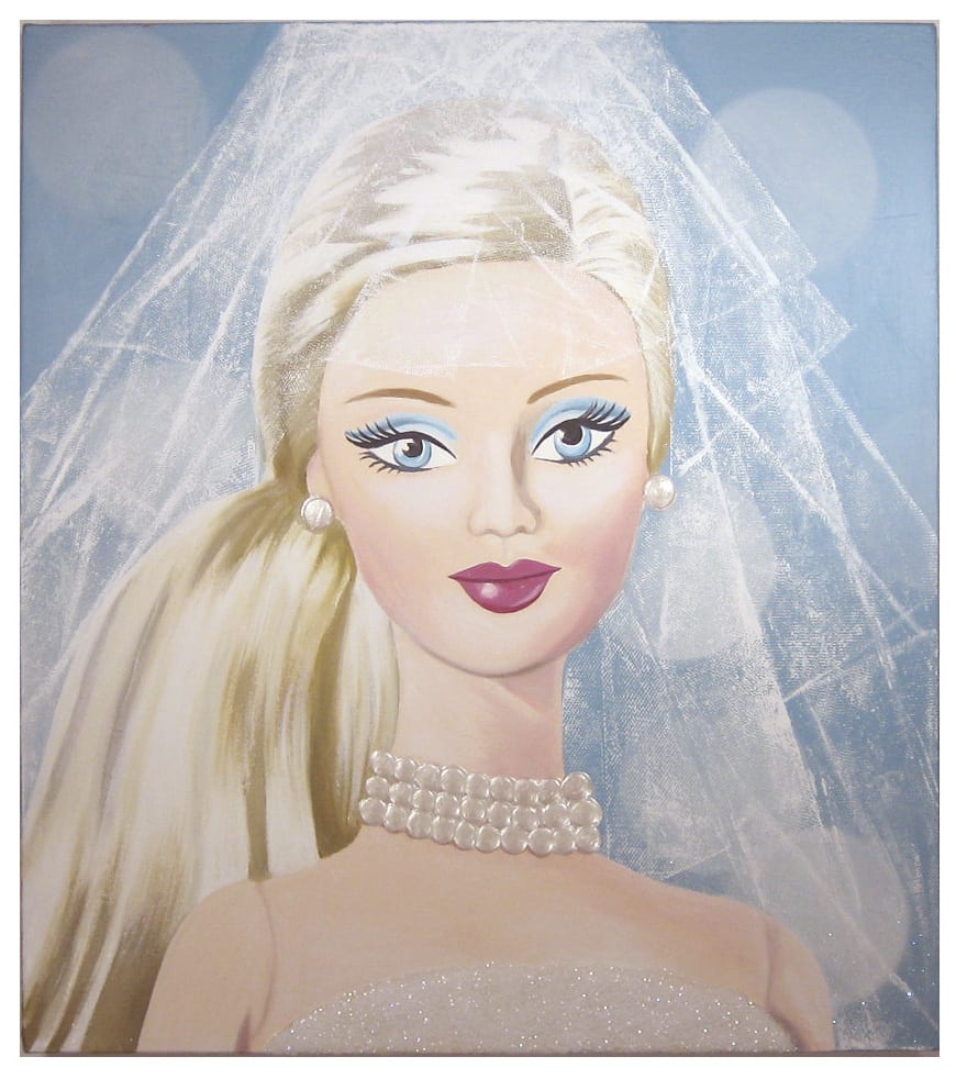 Barbie Bride with Pearls by Randy Stevens 
