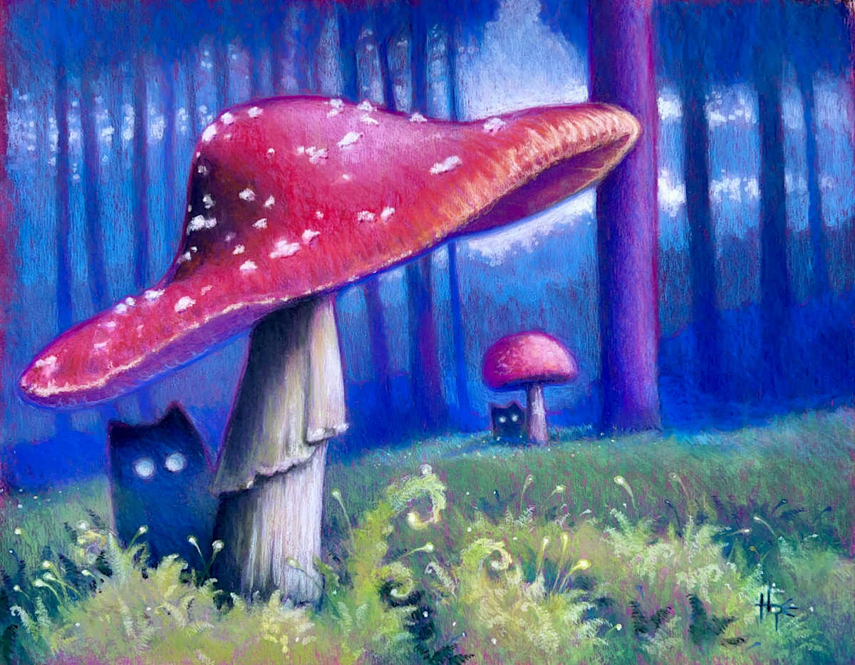 Moody Woods #2 by Hope Martin, Image 1.